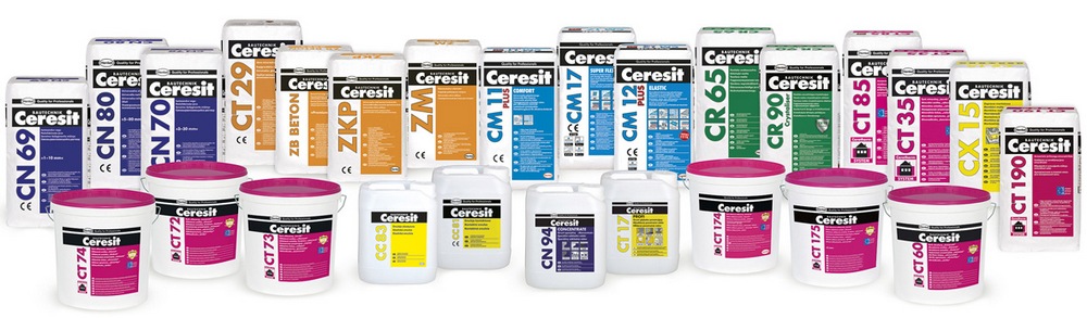 Продукция CERESIT