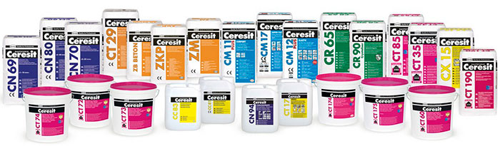 Продукция CERESIT Продукция CERESIT