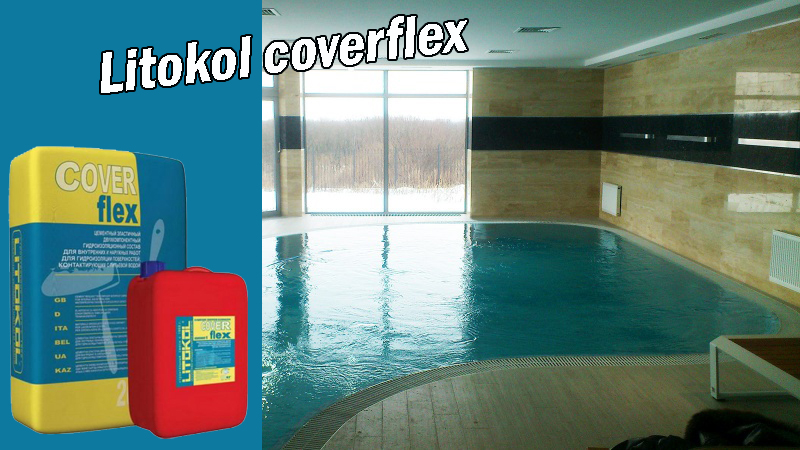 Гидроизоляция подвалов, фундамента, бассейнов - Litokol Coverflex