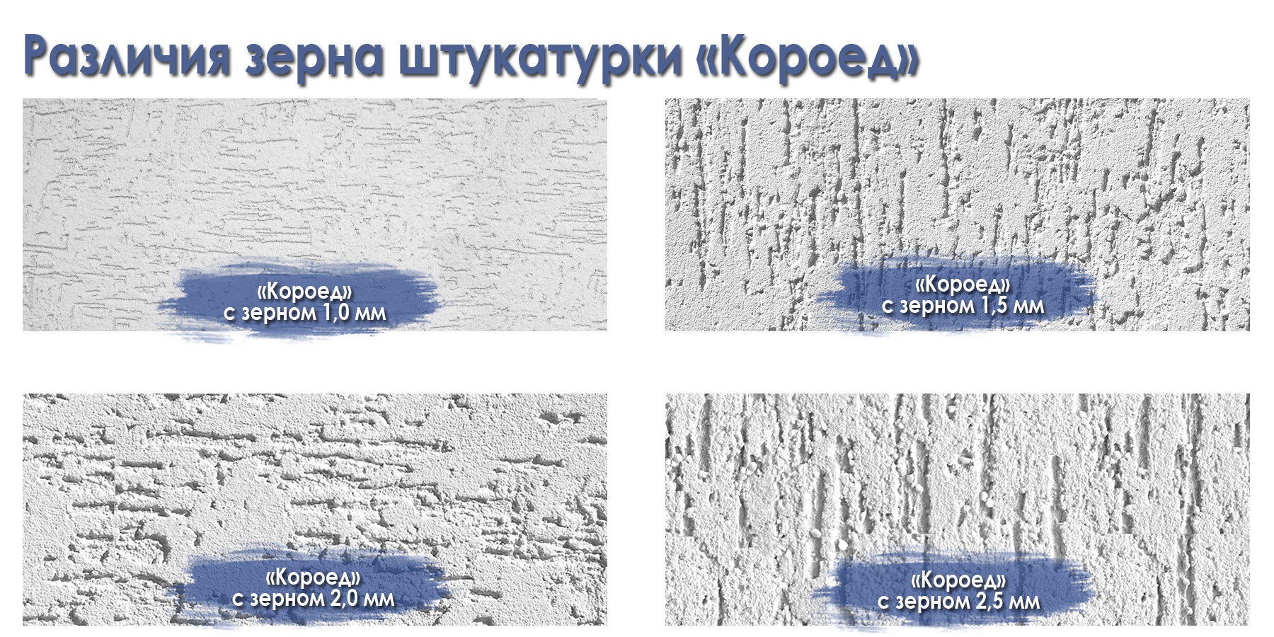 фактура штукатурки короед зерно 1 мм 1 5 мм 2 мм купить