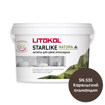 Затирка Litokol Starlike Natura SN.535 Карельский альмандин 2 кг