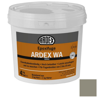 Затирка Ardex WA Epoxifuge grau серая 4 кг