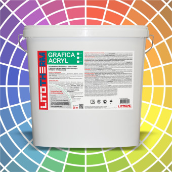 Декоративная штукатурка Litokol Litotherm Grafica Acryl "короед" 2.0 мм 25 кг