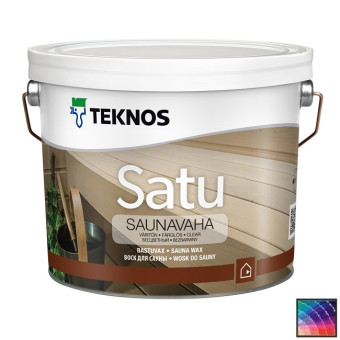 Защитное средство Teknos Satu Saunavaha для сауны 0,9 л Защитное средство Teknos Satu Saunavaha для сауны 0,9 л