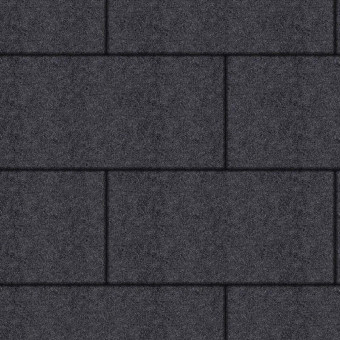 Тротуарная плитка Выбор ПРЯМОУГОЛЬНИК Б.5.П.8 Стоунмикс Черный 600х300х80 мм