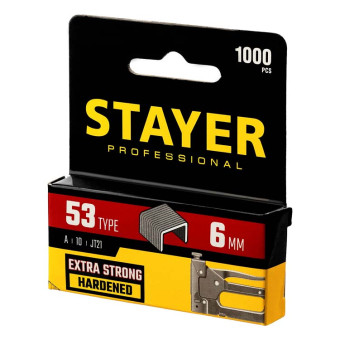 Скобы Stayer Professional 53/6 1000 шт, арт. 3159-06_z02