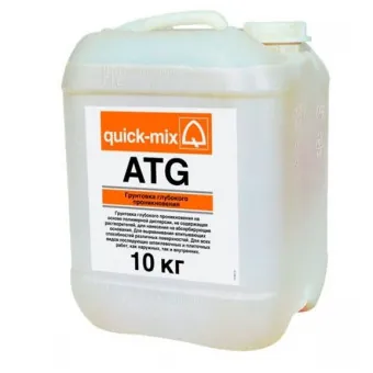Грунтовка Quick-mix ATG глубокого проникновения 10 кг