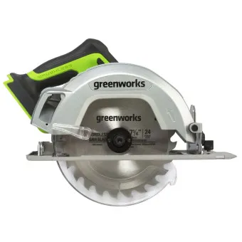 Пила дисковая аккумуляторная Greenworks GD24CS (арт. 1500907)