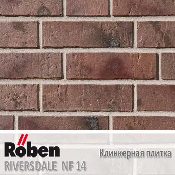 Клинкерная плитка Roben Riversdale NF 14 240x14x71 мм