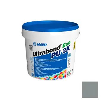 Клей для плитки и камня Mapei Ultrabond Eco PU 2K Grigio серый 5 кг