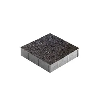 Тротуарная плитка Steingot Квадрат Granit Premium Stella Nero 200х200 мм толщина 60 мм