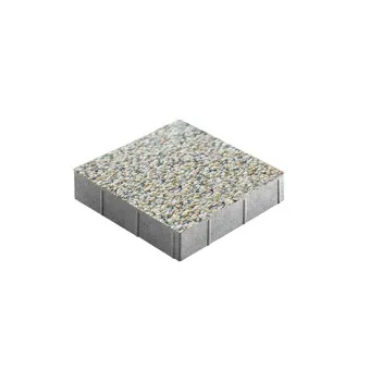 Тротуарная плитка Steingot Квадрат Granit Premium Terra Antica 200х200 мм толщина 60 мм