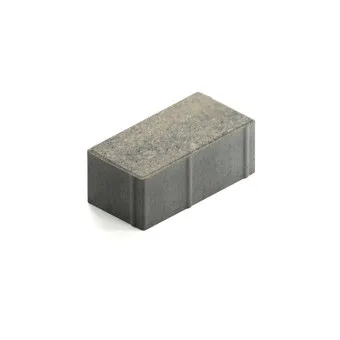 Тротуарная плитка Steingot Прямоугольник 200х100 мм Color Mix Штайн Хром толщина 80 мм