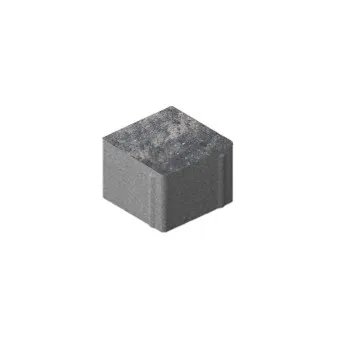 Тротуарная плитка Steingot Квадрат Color Mix Штайн Блэк 100х100 мм толщина 80 мм