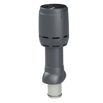 Вентиляционный выход Vilpe Flow 125P/IS/700 серый