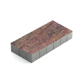 Тротуарная плитка Steingot Плита 600х300 мм Color Mix Терракота толщина 100 мм