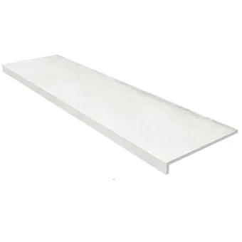 Ступень фронтальная GRES DE ARAGON Urban Anti-Slip Blanco Smooth 33*120 (1кор/2шт)