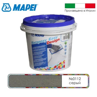 Затирка Mapei Kerapoxy Easy Design №0112 серая 3 кг