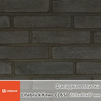 Декоративная фасадная плитка Lifebrick Клио CL650