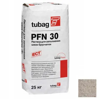 Раствор Tubag PFN30 для заполнения швов брусчатки светло-серый 25 кг