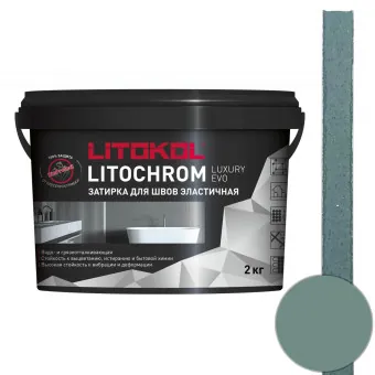 Затирка Litokol Litochrom Luxury EVO LLE.385 нефрит 2 кг
