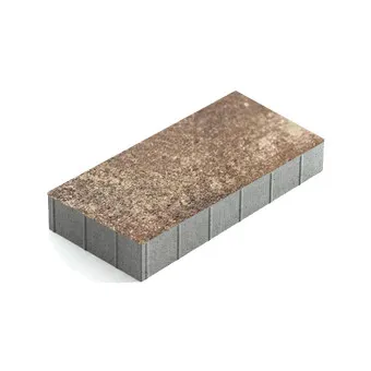 Тротуарная плитка Steingot Плита 600х300 мм Color Mix Мокко толщина 100 мм