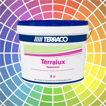 Краска Terraco Terralux универсальная 8 л