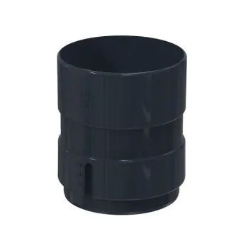 Муфта трубы GLC PVC 100 мм серый графит RAL 7024