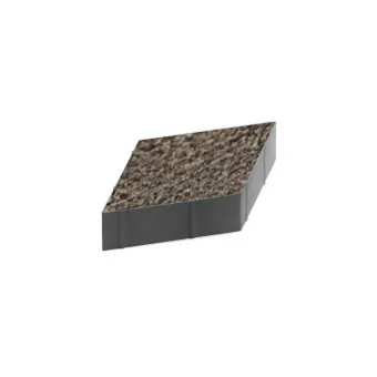Тротуарная плитка Steingot Ромб Granit Premium Bruno 200х200 мм толщина 60 мм
