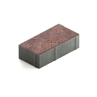 Тротуарная плитка Steingot Протектор 320х160 мм Color Mix Клинкер толщина 80 мм