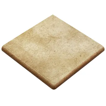 Ступень угловая GRES DE ARAGON Orion Rounded Stair-tread Corner Beige 33*33 (1кор/2шт)