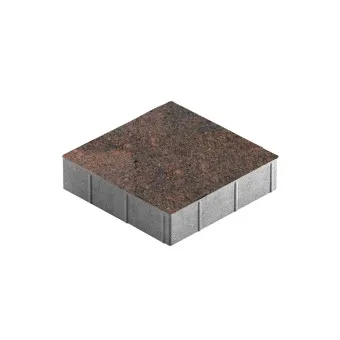 Тротуарная плитка Steingot Плита Квадрат Color Mix Тигр 300х300 мм толщина 80 мм
