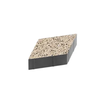 Тротуарная плитка Steingot Ромб Granit Premium Caramello 200х200 мм толщина 60 мм
