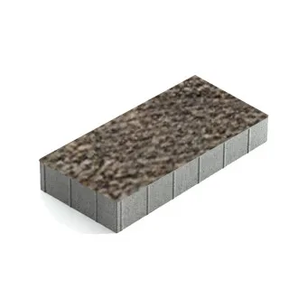 Тротуарная плитка Steingot Плита 600х300 мм Granit Premium Bruno толщина 100 мм