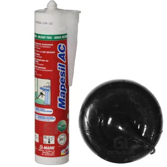 Герметик Mapei Mapesil AC №120 черный 310 мл