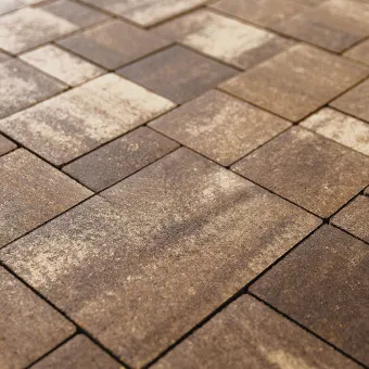 Тротуарная плитка Steingot Бавария Color Mix Мокко толщина 60 мм
