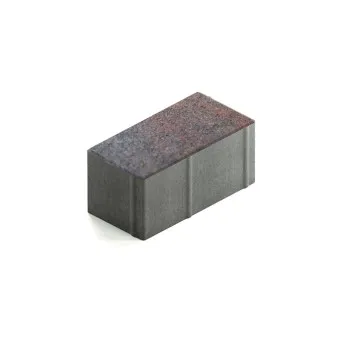 Тротуарная плитка Steingot Прямоугольник 200х100 мм Color Mix Штайн Ферро толщина 100 мм