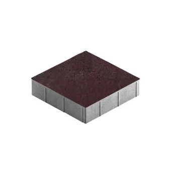 Тротуарная плитка Steingot Плита Квадрат Color Mix Эмбер 300х300 мм толщина 80 мм