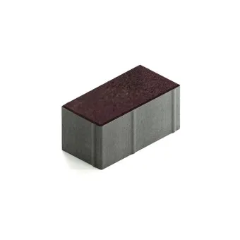 Тротуарная плитка Steingot Прямоугольник 200х100 мм Color Mix Эмбер толщина 100 мм