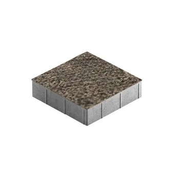Тротуарная плитка Steingot Плита Квадрат Granit Premium Bruno 300х300 мм толщина 80 мм