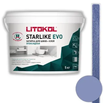 Затирка Litokol Starlike Evo S.330 blu avio 5 кг