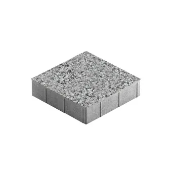 Тротуарная плитка Steingot Плита Квадрат Granit Premium Fumo Bello 300х300 мм толщина 80 мм