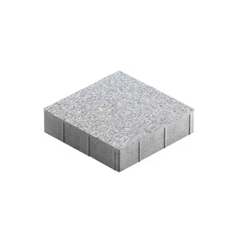 Тротуарная плитка Steingot Плита Квадрат Granit Premium Loto Bianco 300х300 мм толщина 80 мм