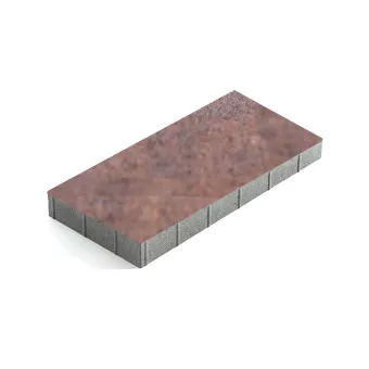 Тротуарная плитка Steingot Плита 600х300 мм Color Mix Клинкер толщина 60 мм
