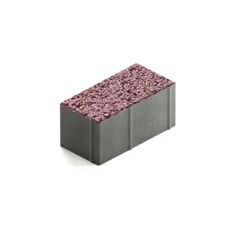 Тротуарная плитка Steingot Прямоугольник 200х100 мм Granit Premium Rosa Sardo толщина 100 мм