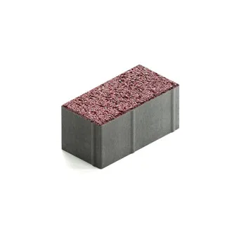 Тротуарная плитка Steingot Прямоугольник 200х100 мм Granit Premium Talana толщина 100 мм