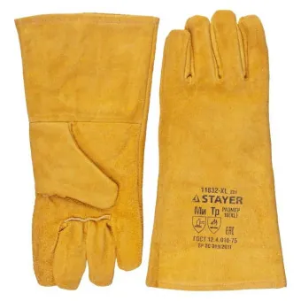 Краги спилковые Stayer Professional 350 мм; арт. 11332-XL_z01