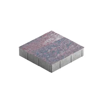 Тротуарная плитка Steingot Квадрат Color Mix Аметист 300х300 мм толщина 60 мм
