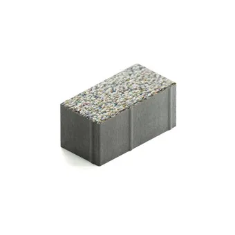 Тротуарная плитка Steingot Прямоугольник 200х100 мм Granit Premium Terra Antica толщина 100 мм