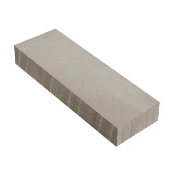 Тротуарная плитка ОЗБИ XL п/п серая 600х200х80 мм